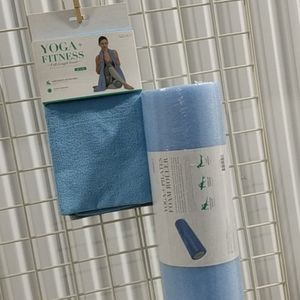 Yoga/Pilates Foam Roller and Towel
